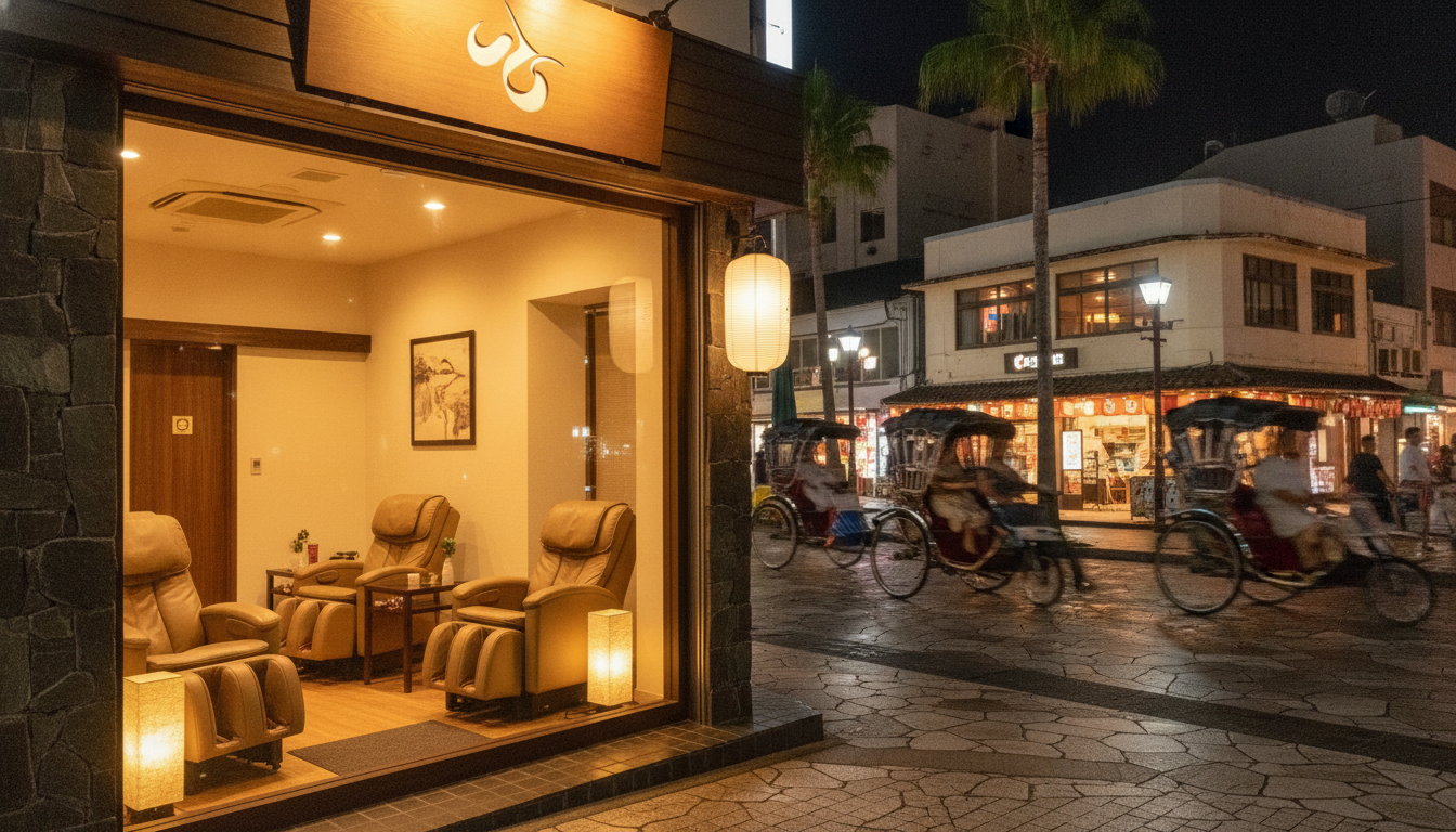 なぜ国際通りにはレベルの高いマッサージ店が集まっているのでしょうか？