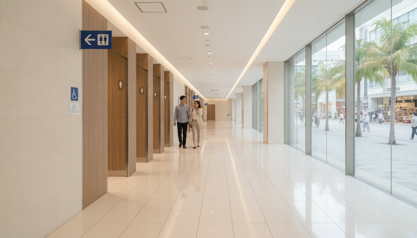 なぜ商業施設のトイレを優先的にチェックすべきなのでしょうか？